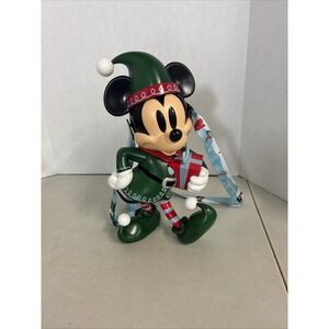 Disney Parks Mickey‎ Mouse Elf Popcorn Bucket Holiday 2022 Christmas Lanyard